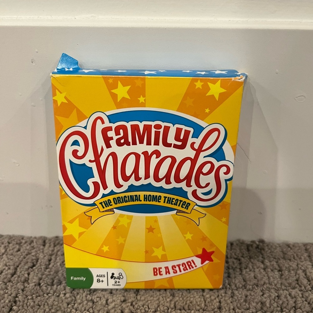 Outset Media Family Charades Card Game Travel Friendly